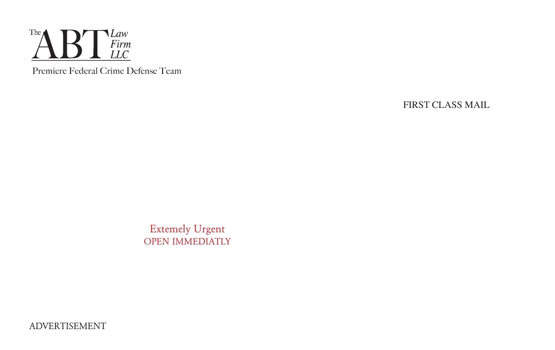 The Abt Law Firm, LLC criminal defense envelope